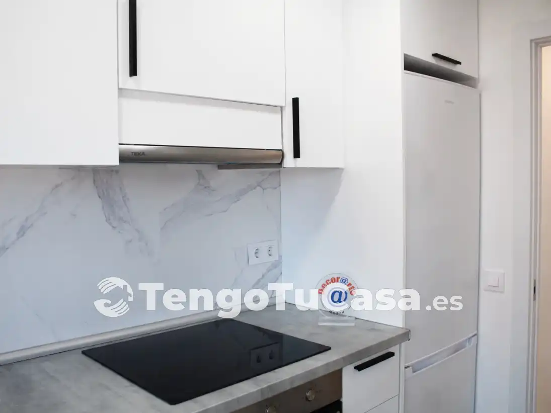 Küche von Wohnung zum Verkauf in Madrid mit Klimaanlage, Heizung und Parkett
