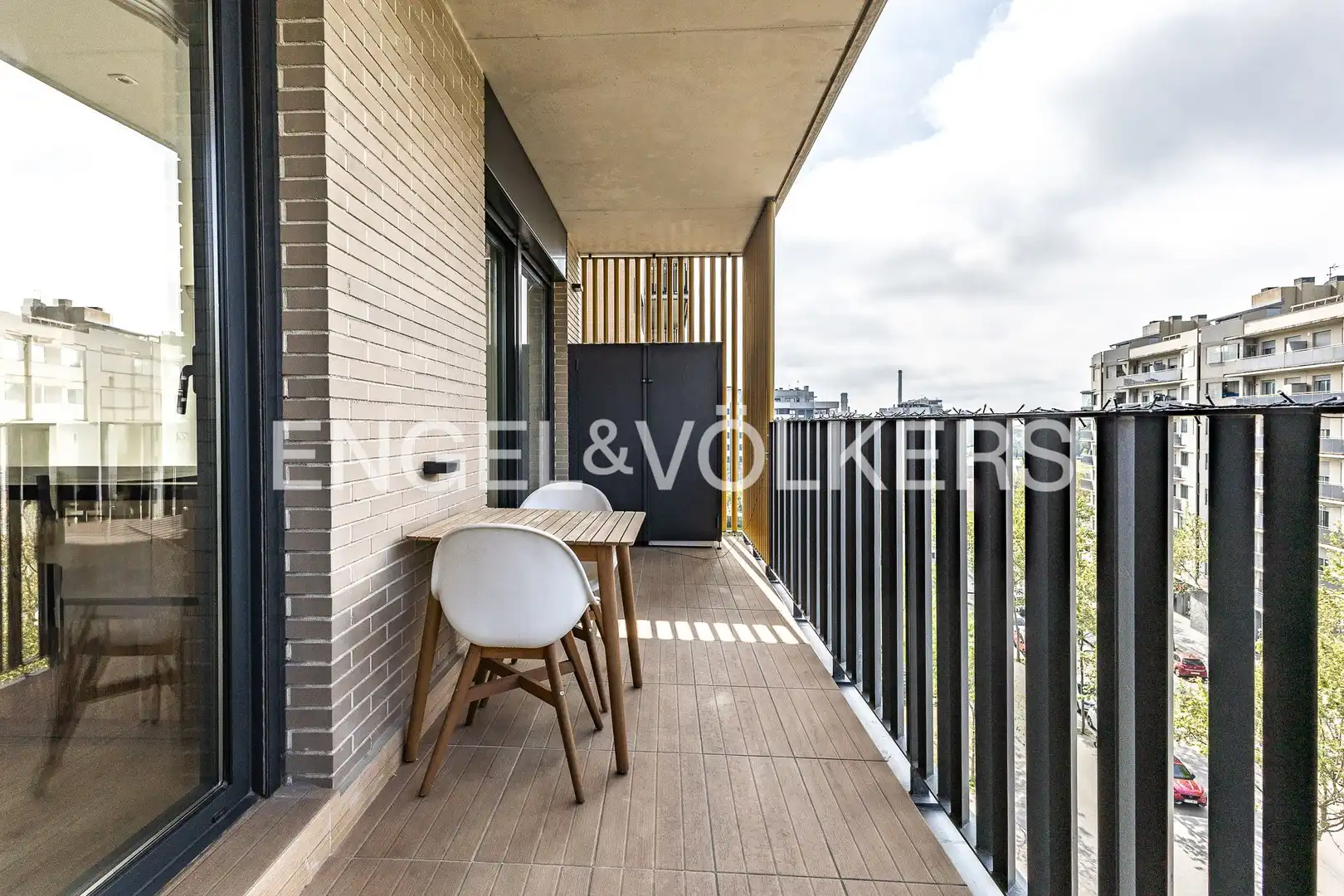 Terraza de Ático en venta en Sant Adrià de Besòs con Aire acondicionado, Calefacción y Parquet