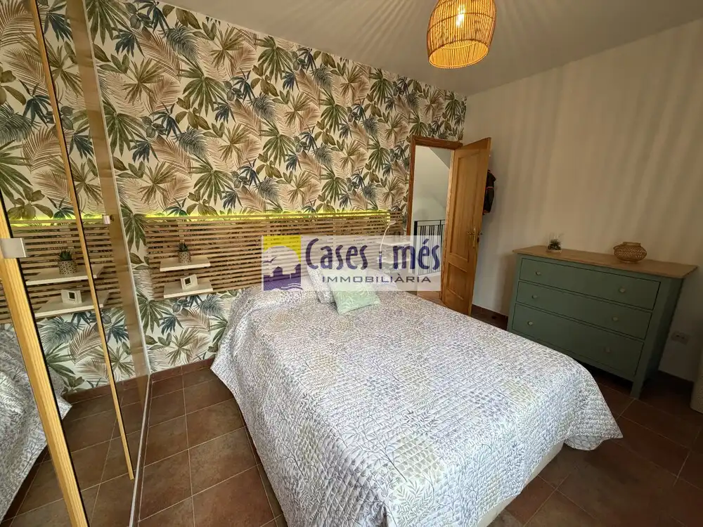 Schlafzimmer von Einfamilien-Reihenhaus zum Verkauf in Albalat dels Tarongers mit Klimaanlage, Heizung und Terrasse