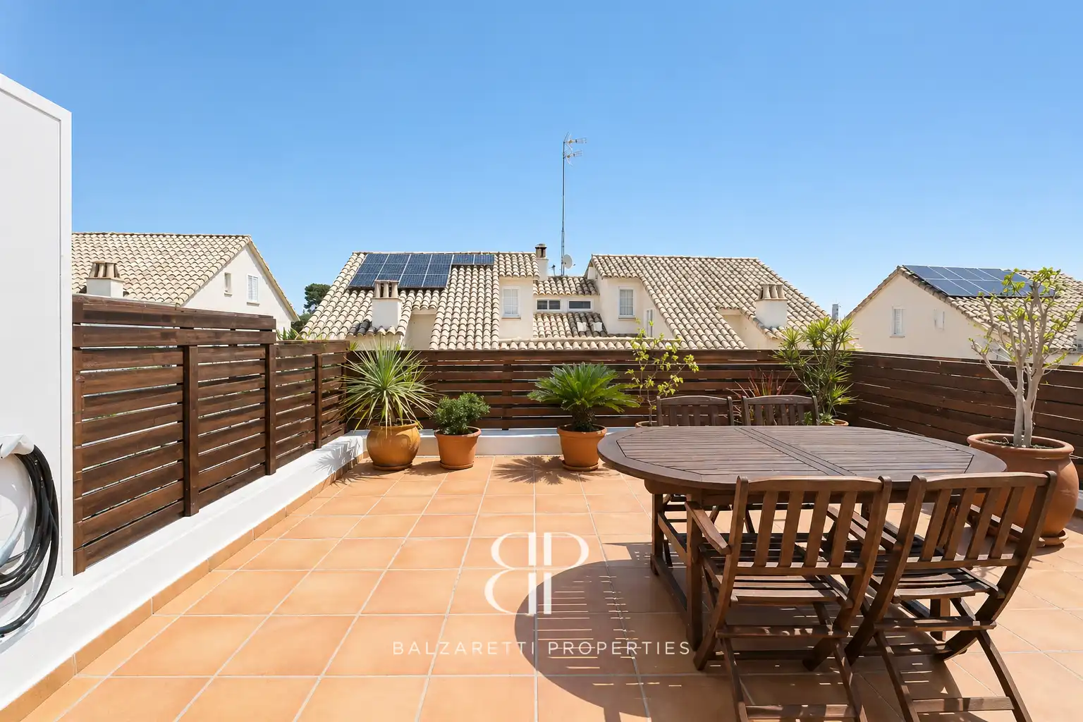 Terrassa de Casa o xalet en venda en Tiana amb Aire condicionat, Calefacció i Parquet
