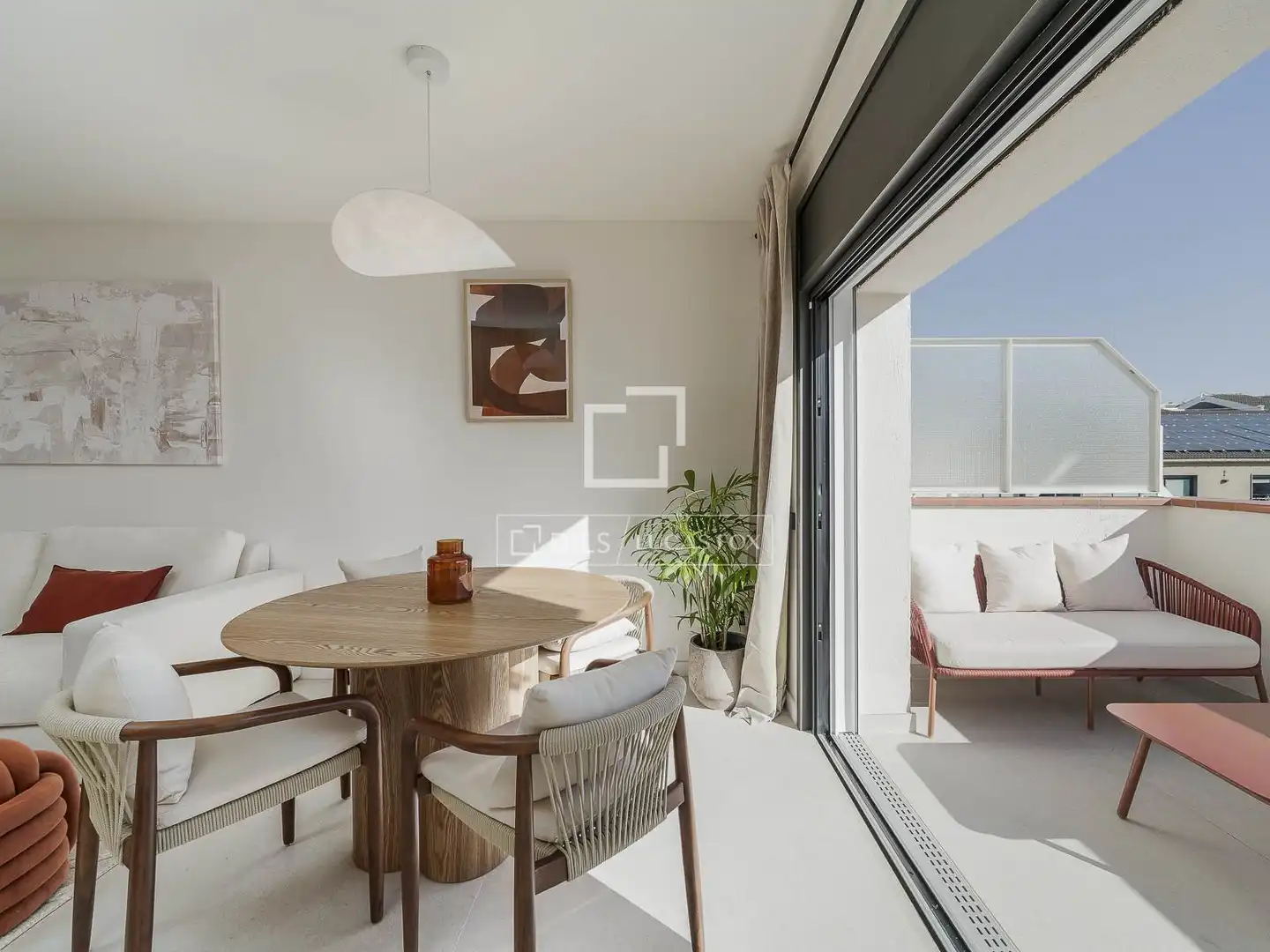 Terrace of Flat for sale in Barcelona  with Air Conditioner, Heating and Parquet flooring