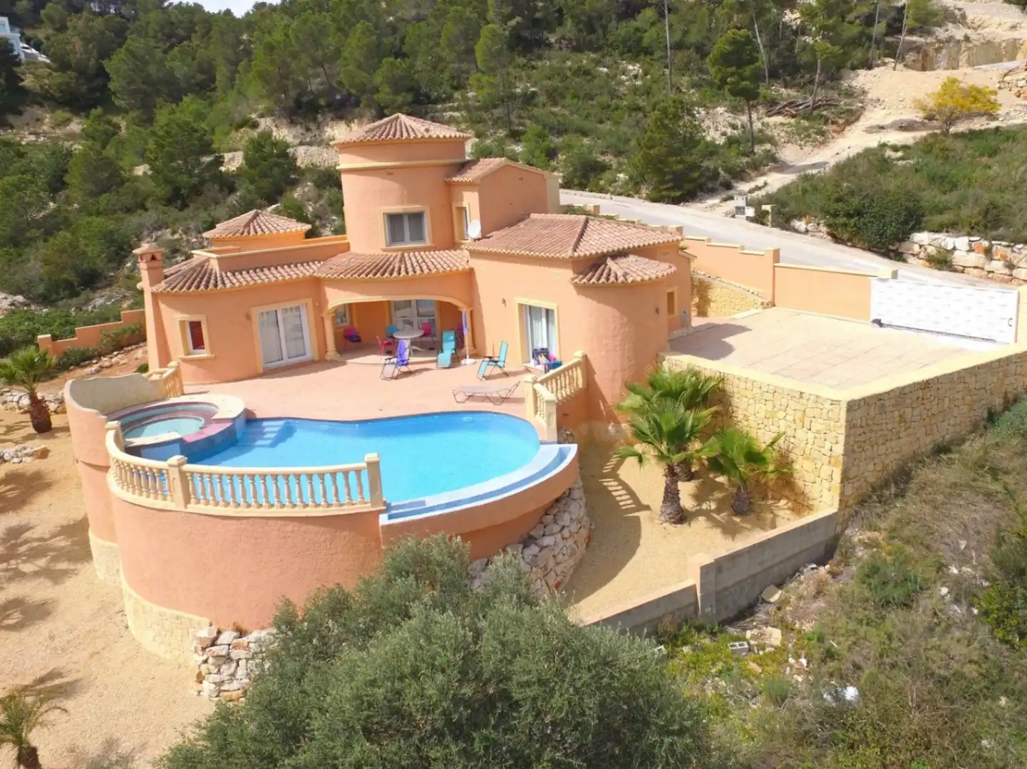 Exterior view of Houses for sale in Jávea / Xàbia  with Heating, Private garden and Storage room