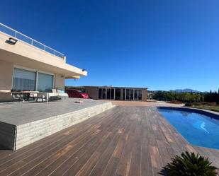 Swimming pool of House or chalet for sale in Alicante / Alacant  with Air Conditioner, Heating and Private garden