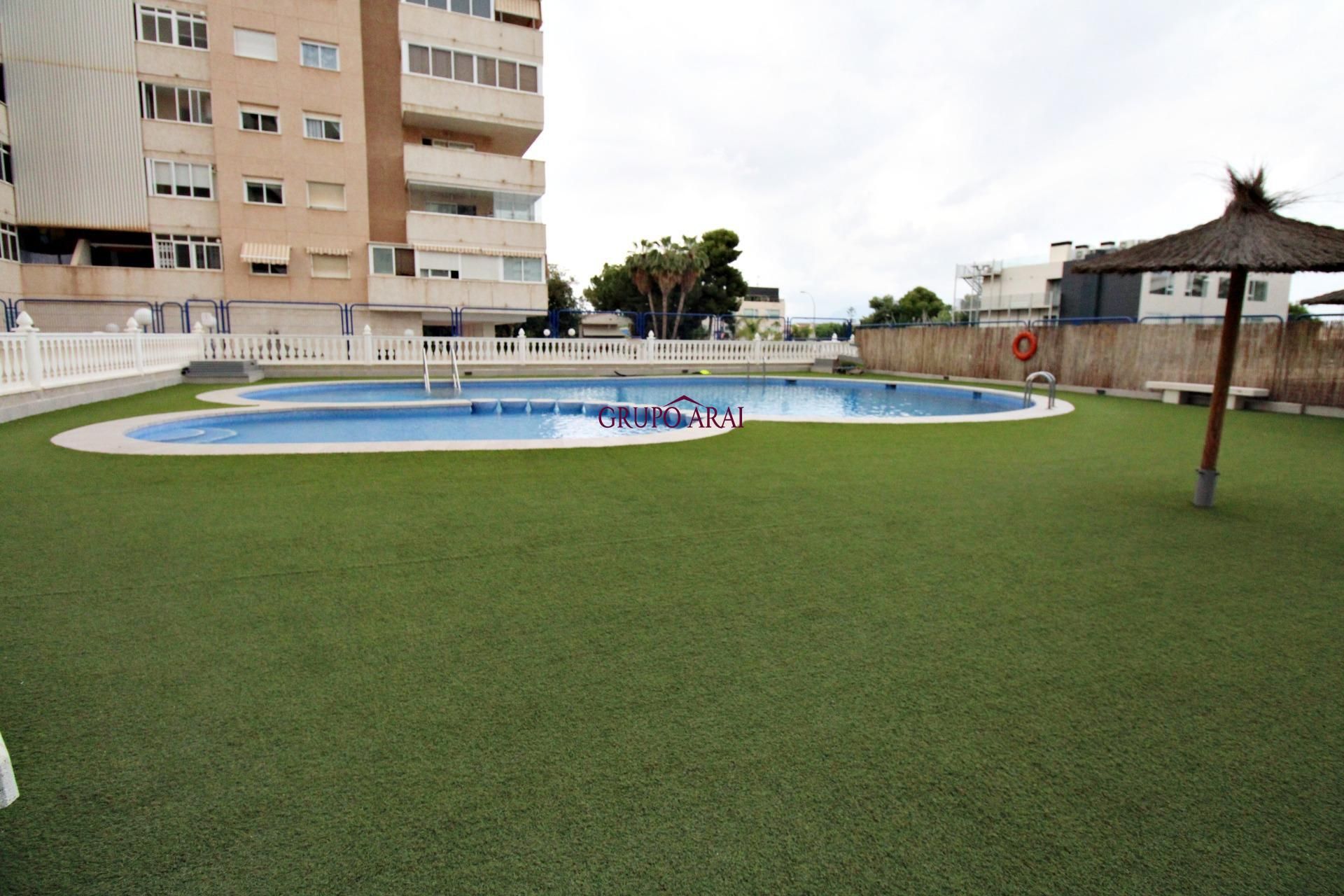Swimming pool of Flat for sale in Alicante / Alacant  with Private garden, Terrace and Storage room