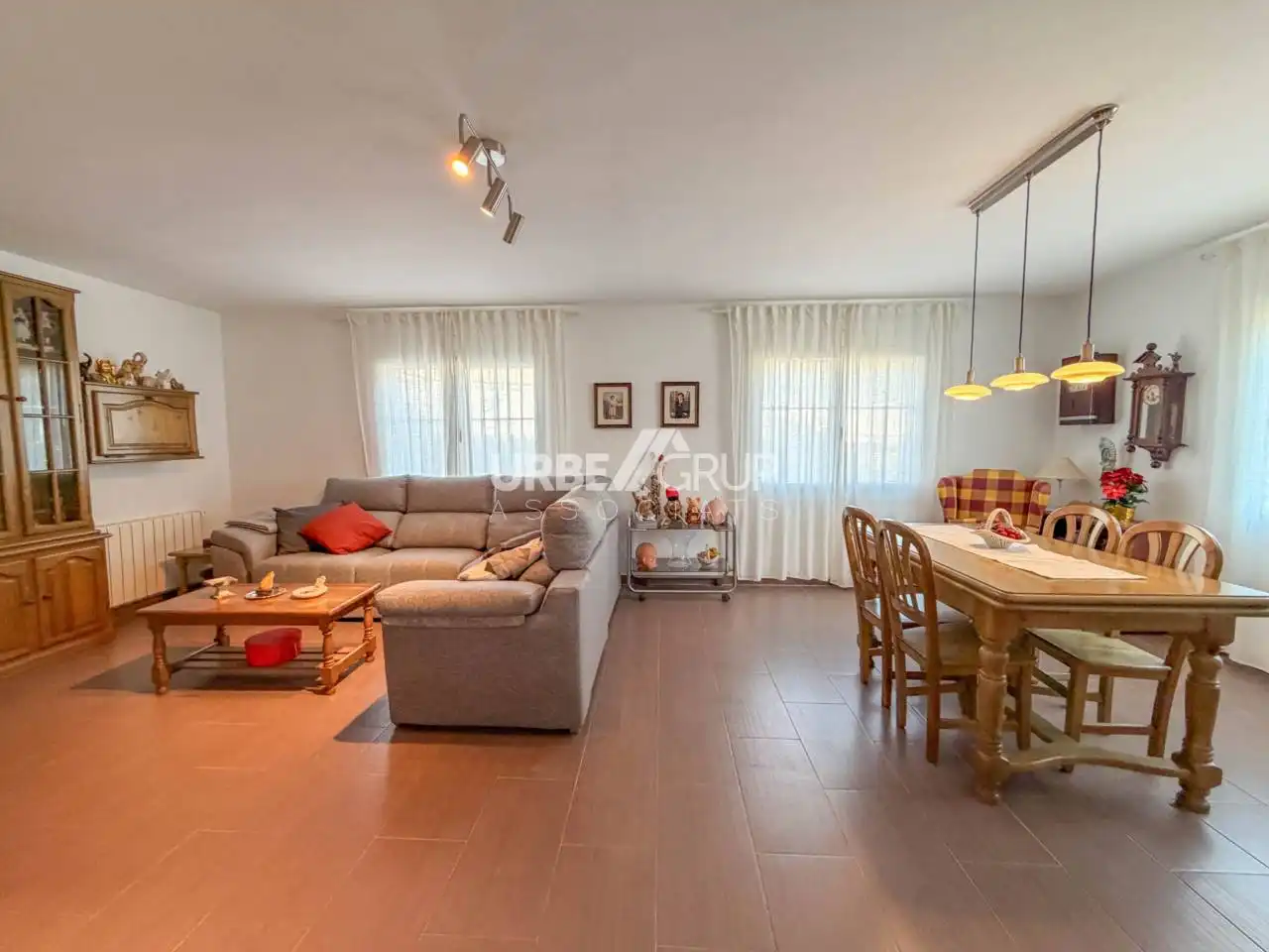Living room of Houses for sale in Terrassa  with Heating and Private garden