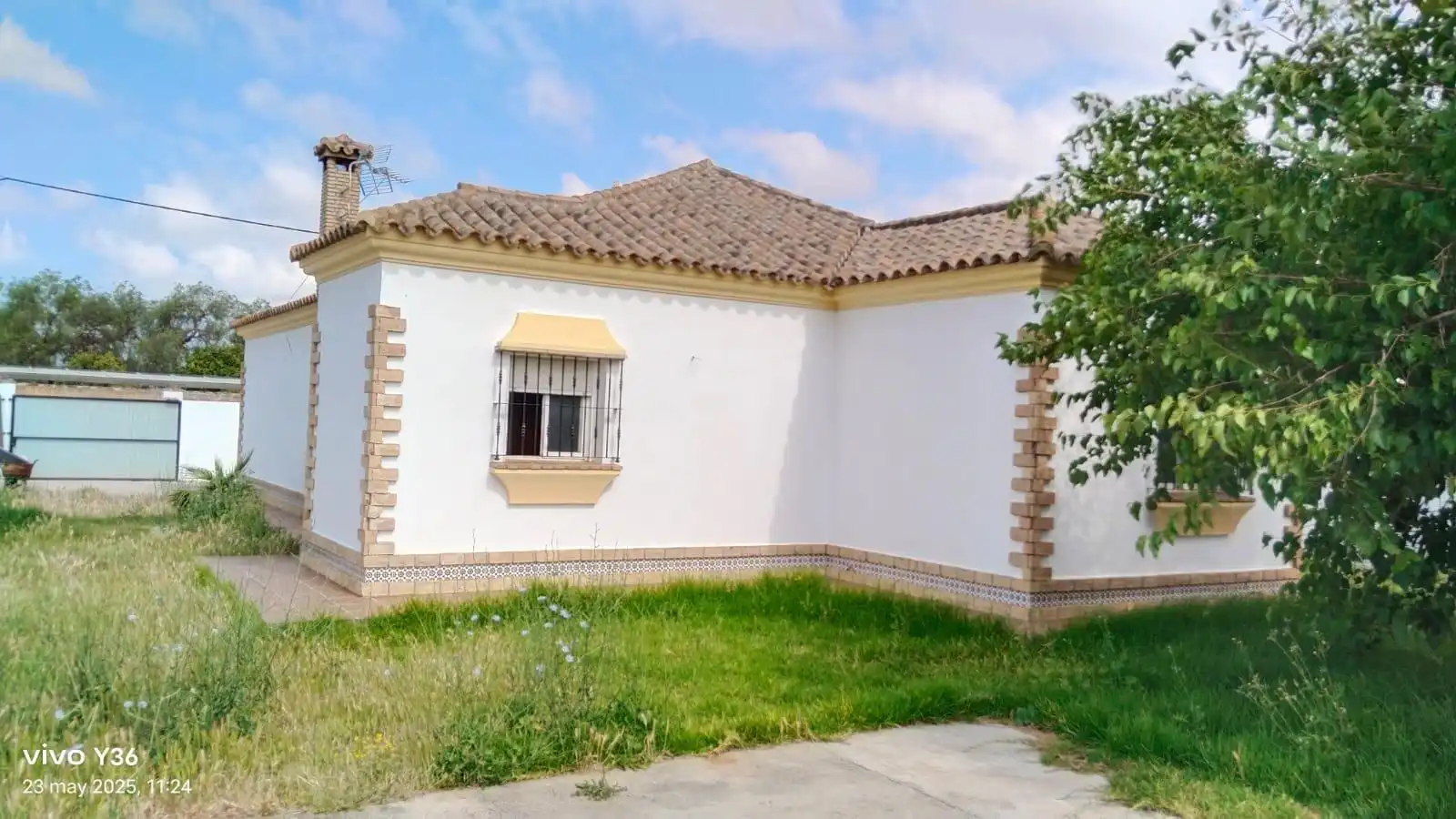 Vista exterior de Casa o chalet en venta en Chiclana de la Frontera con Jardín privado y Piscina comunitaria