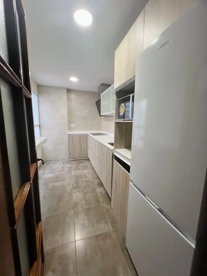 Küche von Wohnung zum Verkauf in Almendralejo mit Klimaanlage, Heizung und Terrasse