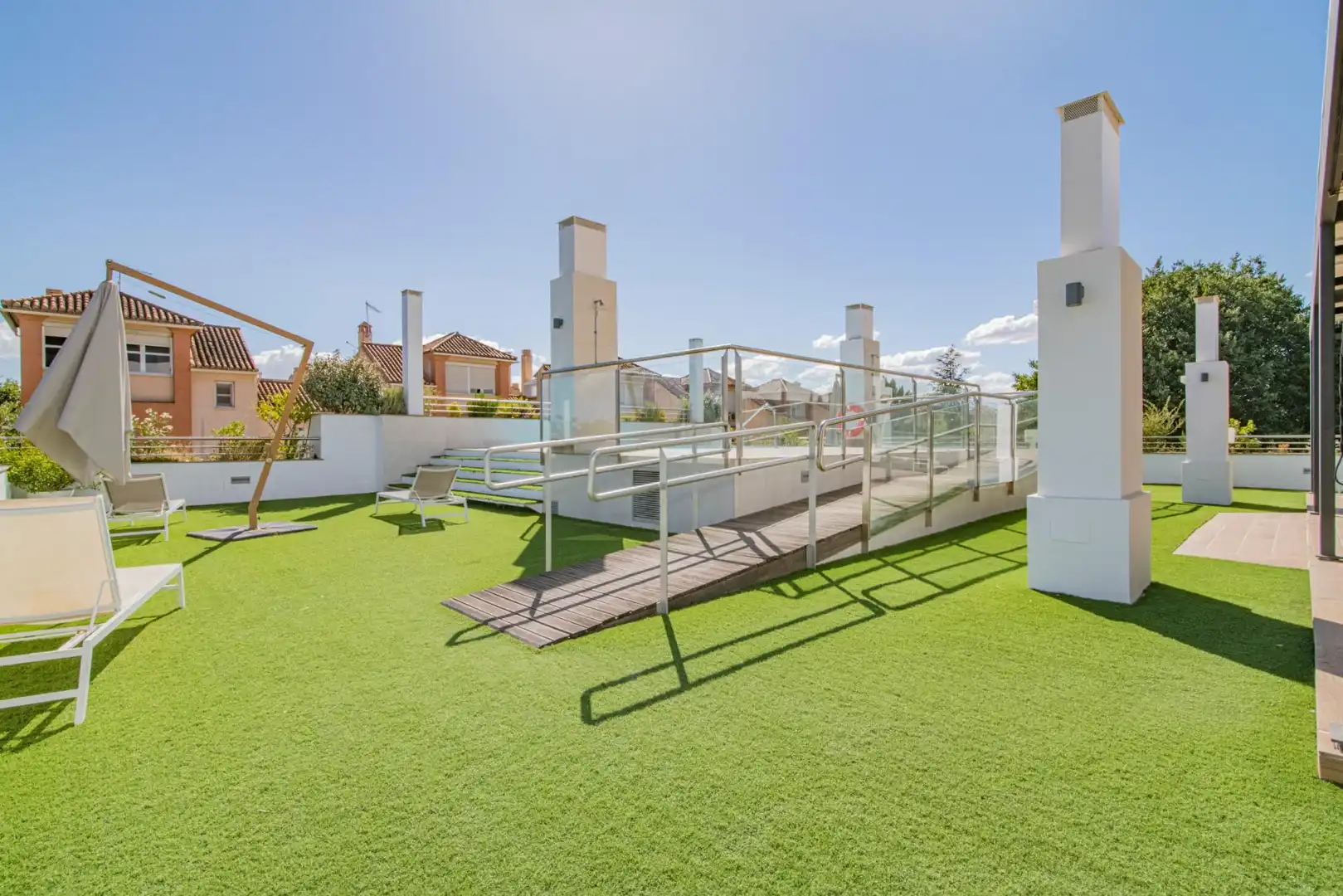 Terrasse von Wohnungen zur Miete in Granada mit Klimaanlage, Heizung und Terrasse