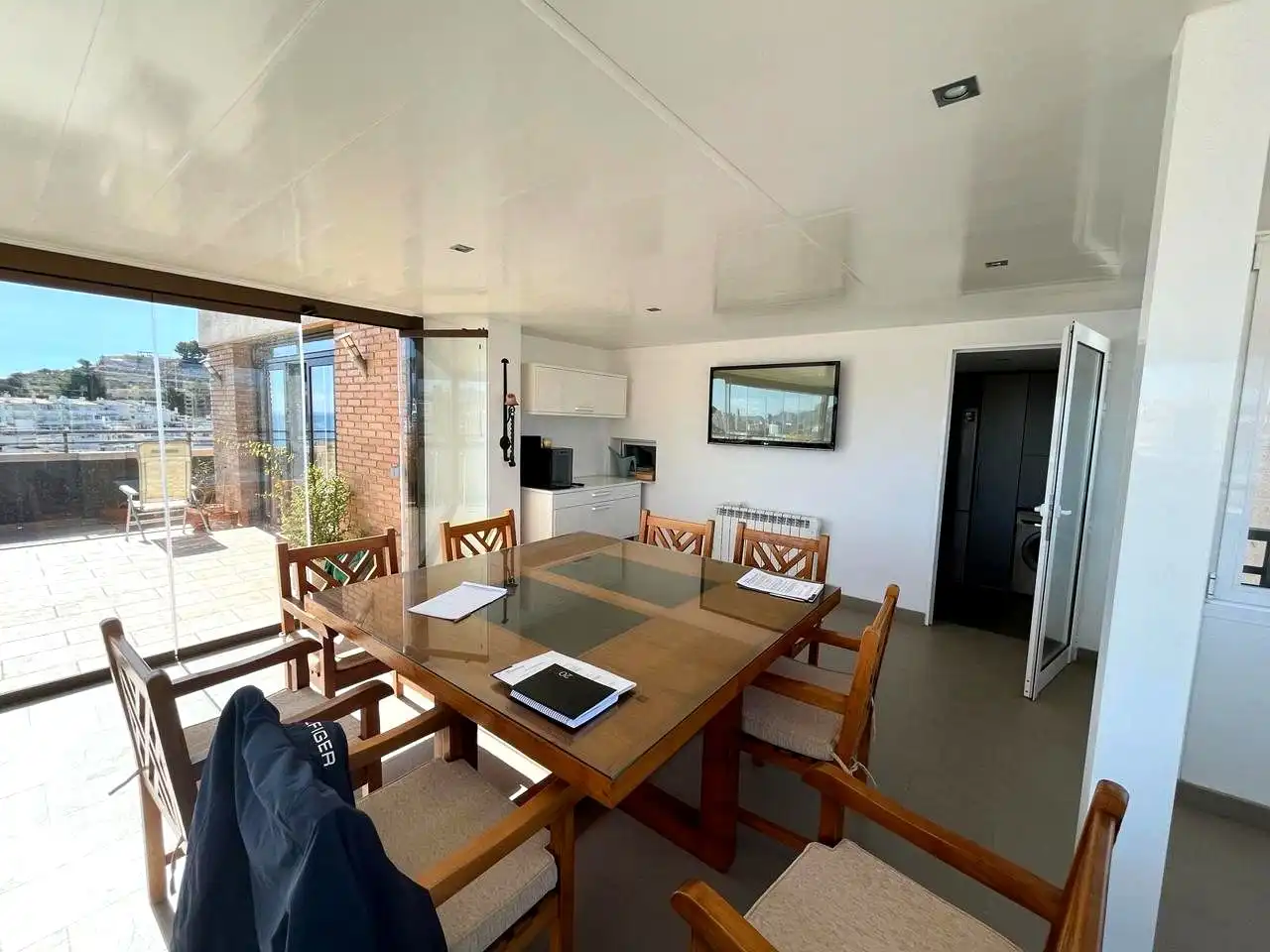 Comedor de Ático en venta en Benidorm con Aire acondicionado, Terraza y Piscina comunitaria
