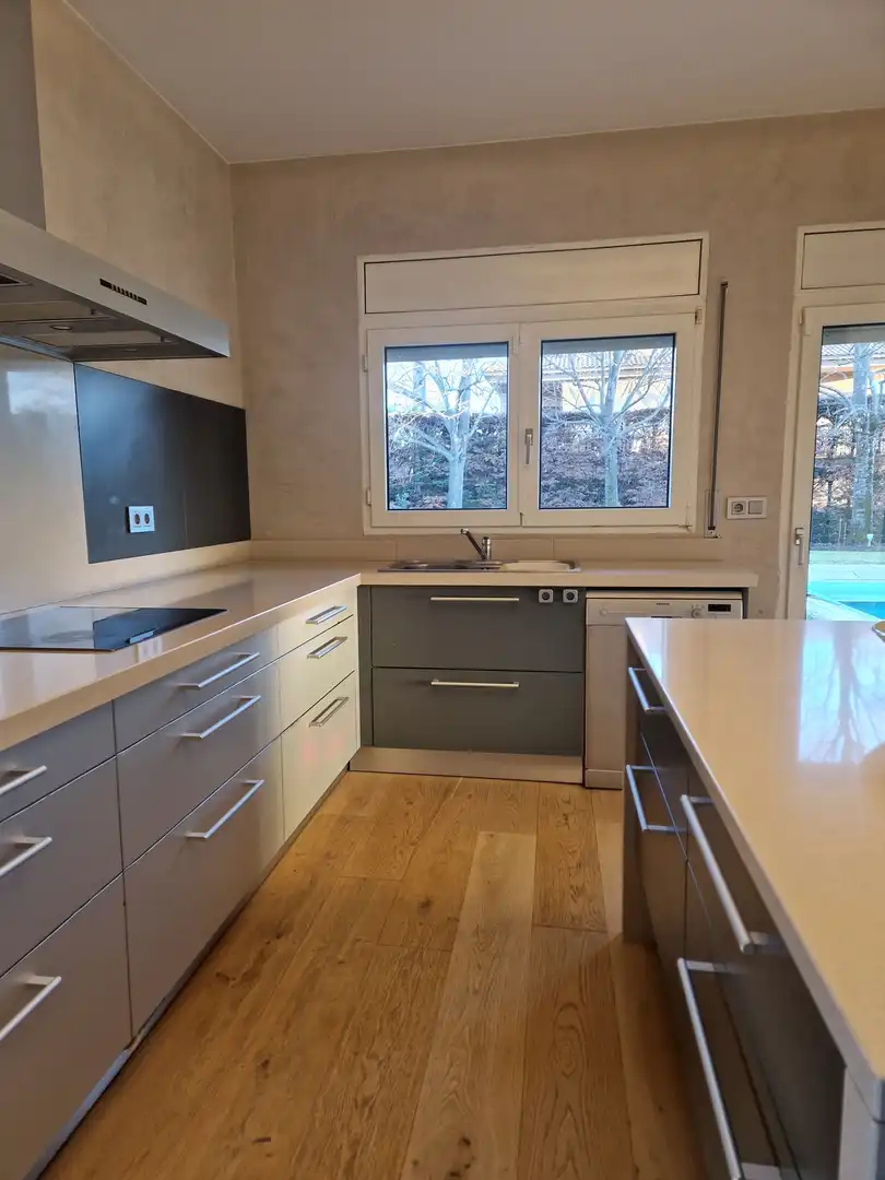 Cocina de Casa o chalet en venta en Santa Coloma de Farners con Aire acondicionado, Calefacción y Jardín privado