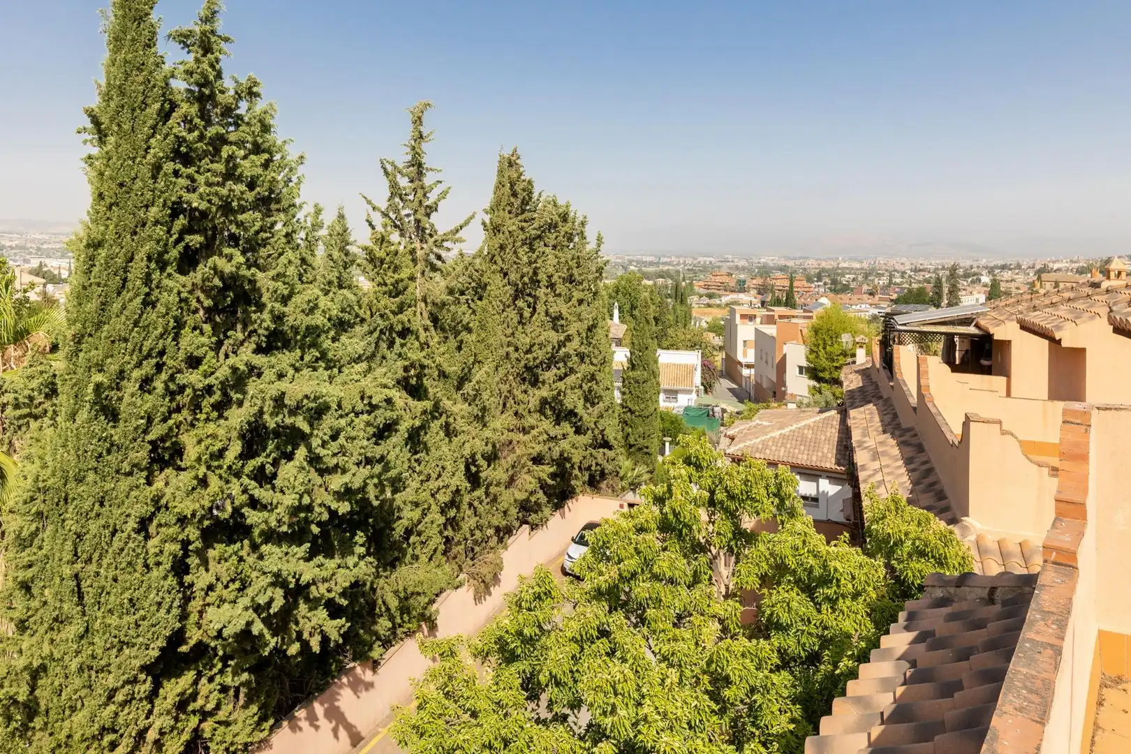 Vista exterior de Casa adosada de lloguer en Monachil amb Aire condicionat, Calefacció i Terrassa