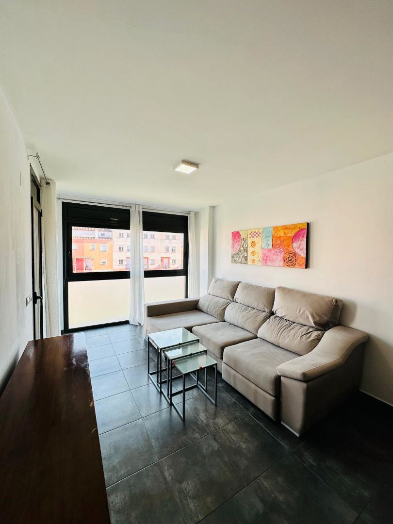 Living room of Flat to rent in Empuriabrava  with Air Conditioner and Terrace