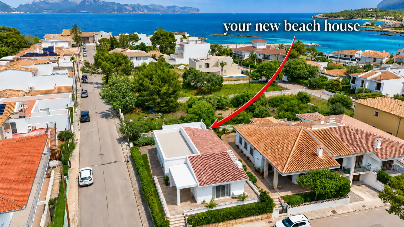 Vista exterior de Casa o xalet de lloguer en Alcúdia amb Aire condicionat, Calefacció i Terrassa