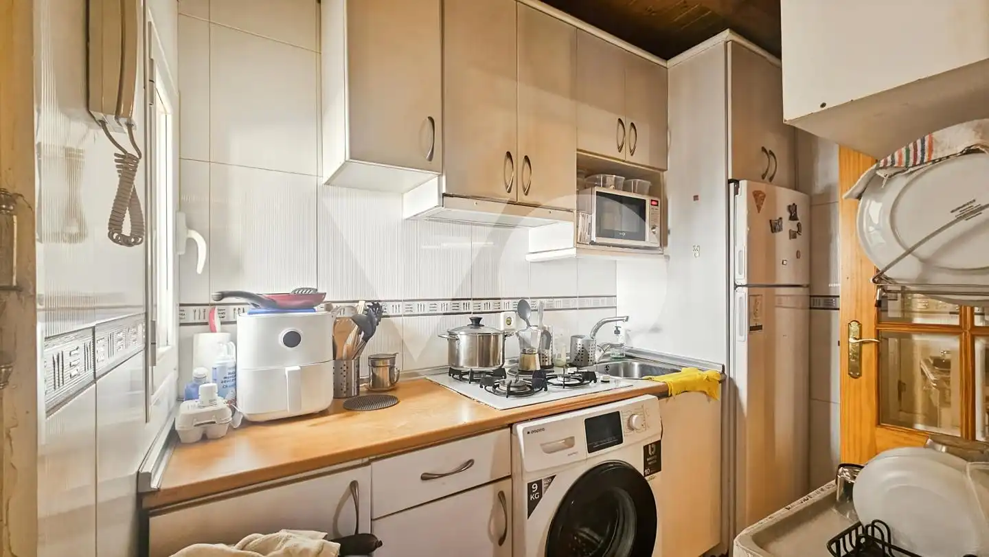 Kitchen of Houses for sale in Madrid  with Air Conditioner, Heating and Furnished