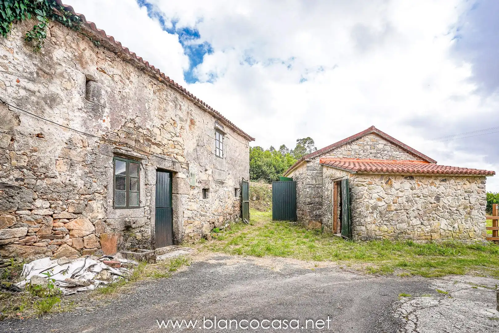 Vista exterior de Casa o chalet en venta en Coristanco con Jardín privado y Trastero