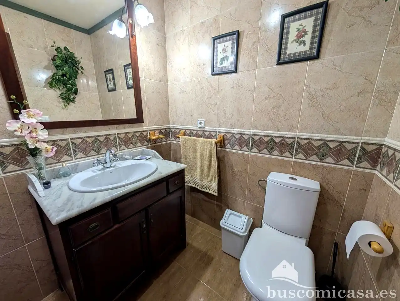 Baño de Casa o chalet en venta en Linares con Aire acondicionado, Jardín privado y Terraza