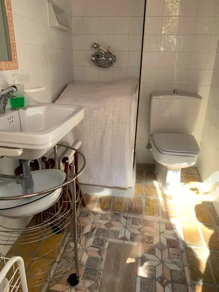 Bany de Casa o xalet en venda en El Puerto de Santa María amb Aire condicionat i Jardí privat
