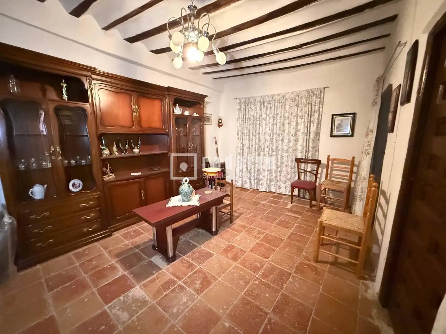 Living room of Houses for sale in Durón  with Heating, Storage room and Furnished