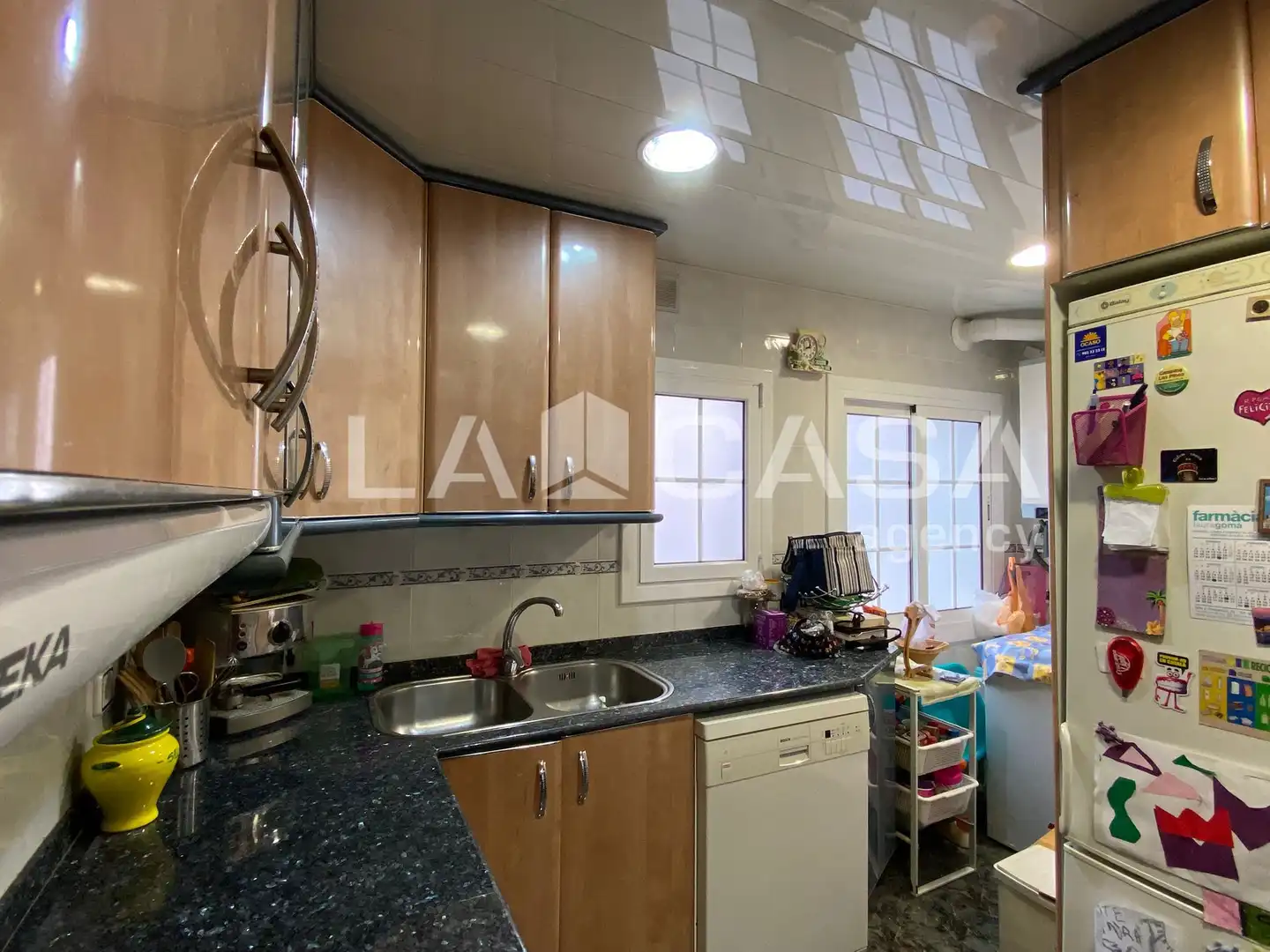 Cocina de Piso en venta en Santa Coloma de Gramenet con Calefacción y Balcón