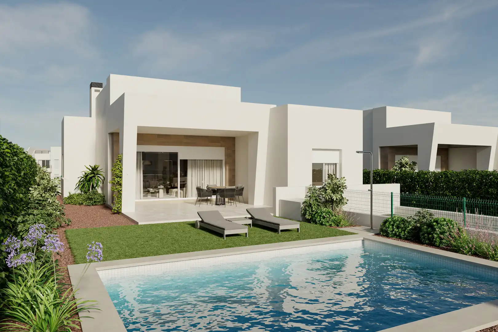 Mini appartamento di nuova costruzione con piscina in vendita a N/A