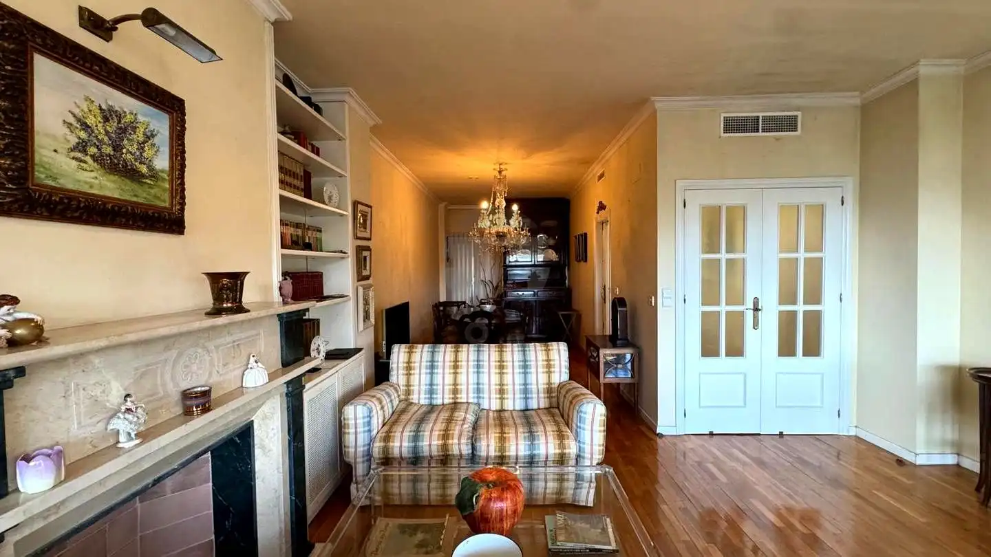Living room of Flat for sale in Cartagena  with Air Conditioner, Parquet flooring and Storage room
