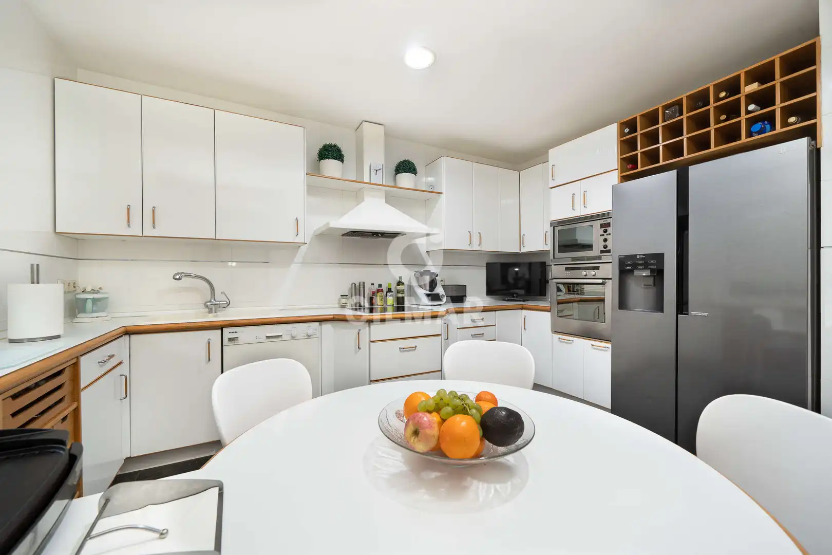 Kitchen of Detached homes for sale in Madrid  with Heating, Private garden and Swimming Pool