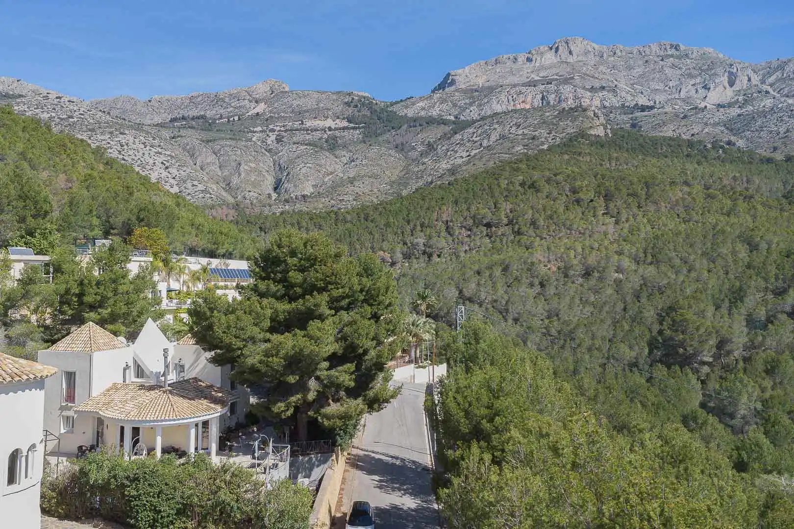 Exterior view of Houses for sale in Altea  with Private garden, Terrace and Balcony