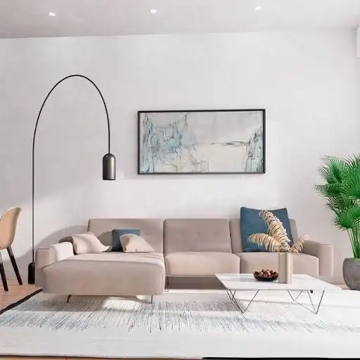 Wohnzimmer von Haus oder Chalet zum Verkauf in Finestrat mit Klimaanlage, Terrasse und Schwimmbad