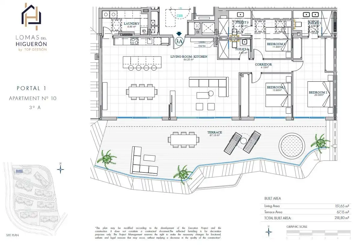 Apartamento con piscina en venta en El Higuerón, imagen 10