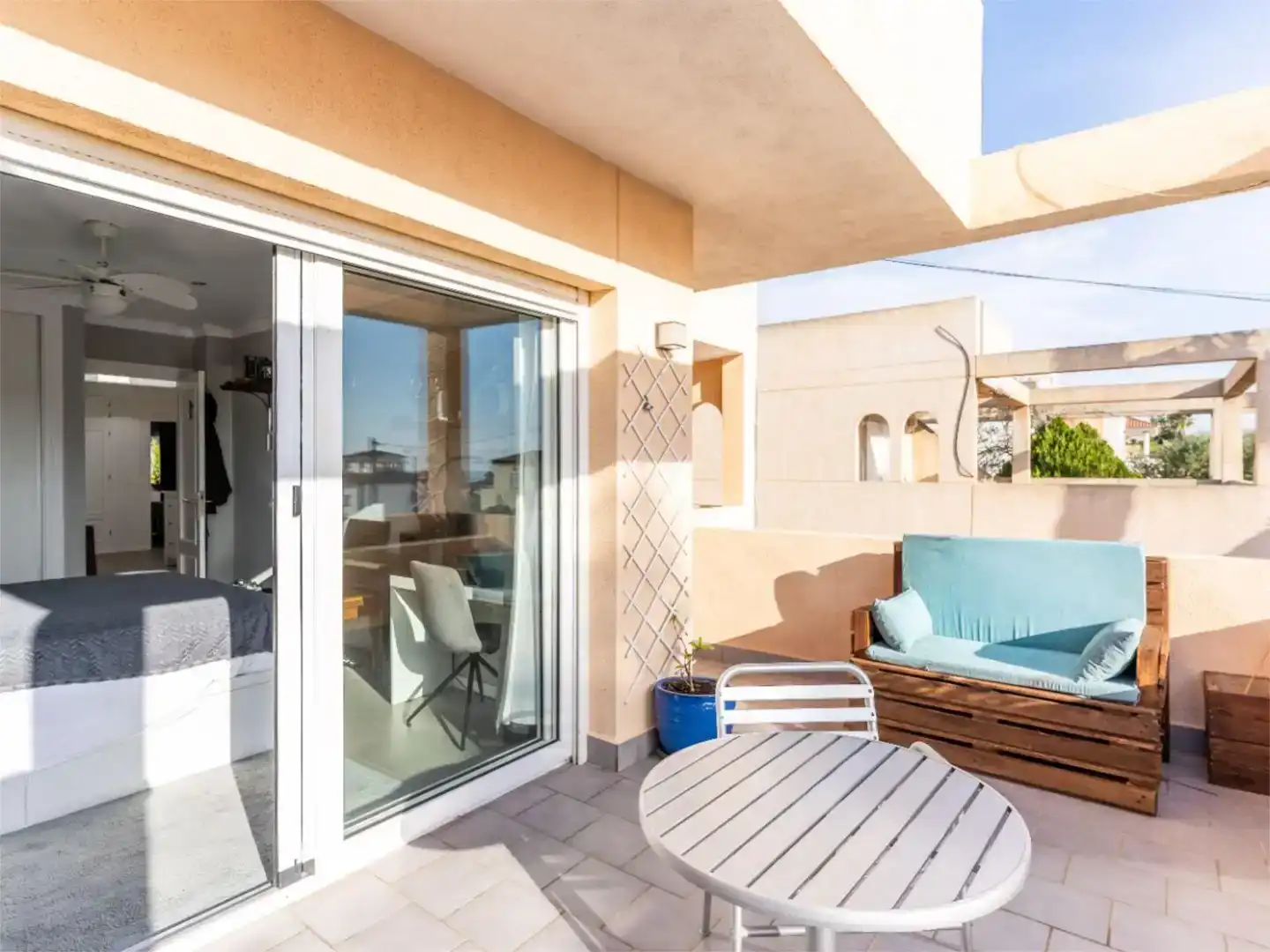 Terraza de Piso en venta en Garrucha con Aire acondicionado, Jardín privado y Trastero
