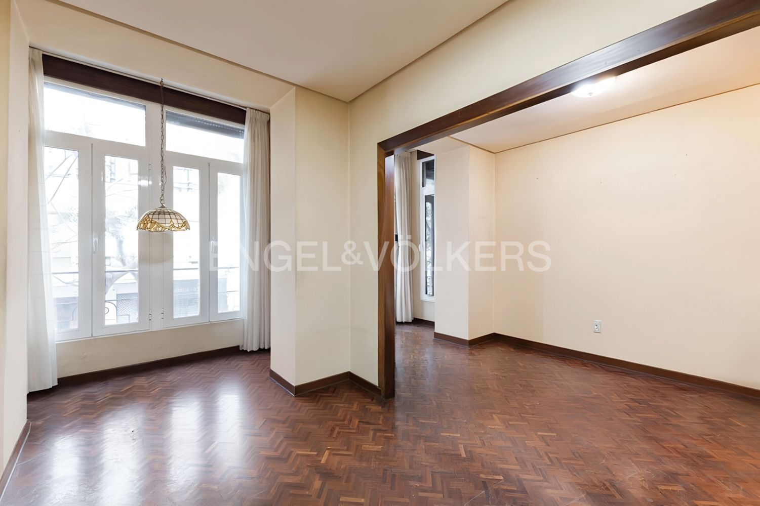 Menjador de Apartament en venda en  Valencia Capital amb Calefacció, Parquet i Terrassa