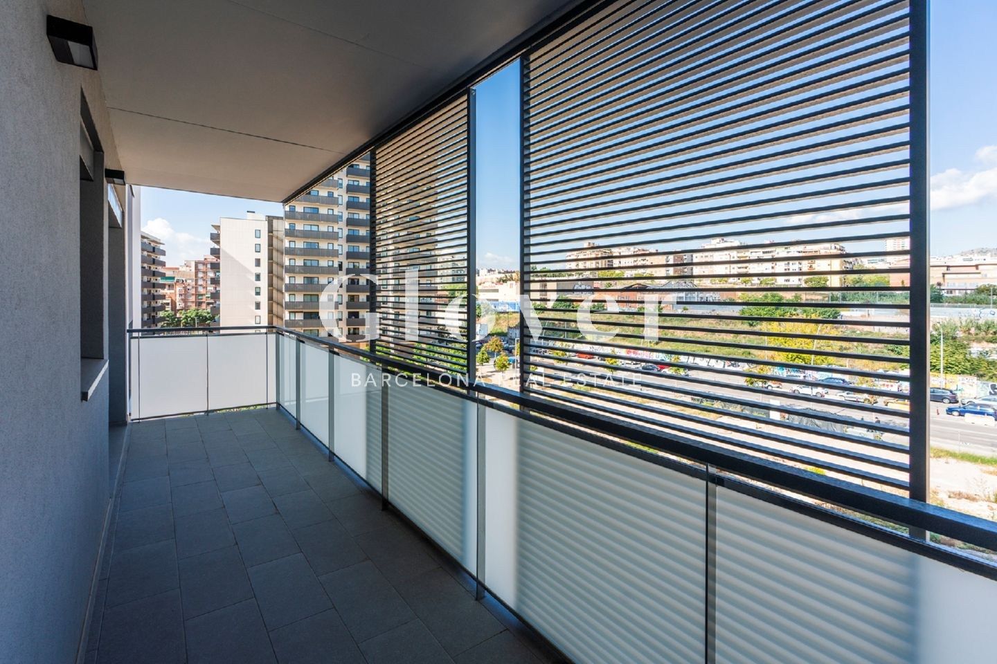 Terrace of Flat to rent in L'Hospitalet de Llobregat  with Air Conditioner, Heating and Terrace