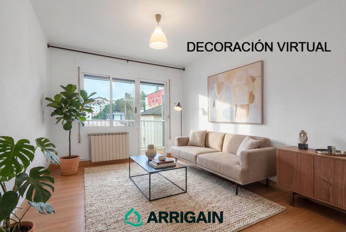 Sala de estar de Piso en venta en Donostia - San Sebastián  con Calefacción y Terraza