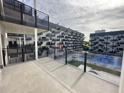 Terrasse von Wohnung zum verkauf in Cuenca Capital mit Terrasse und Schwimmbad