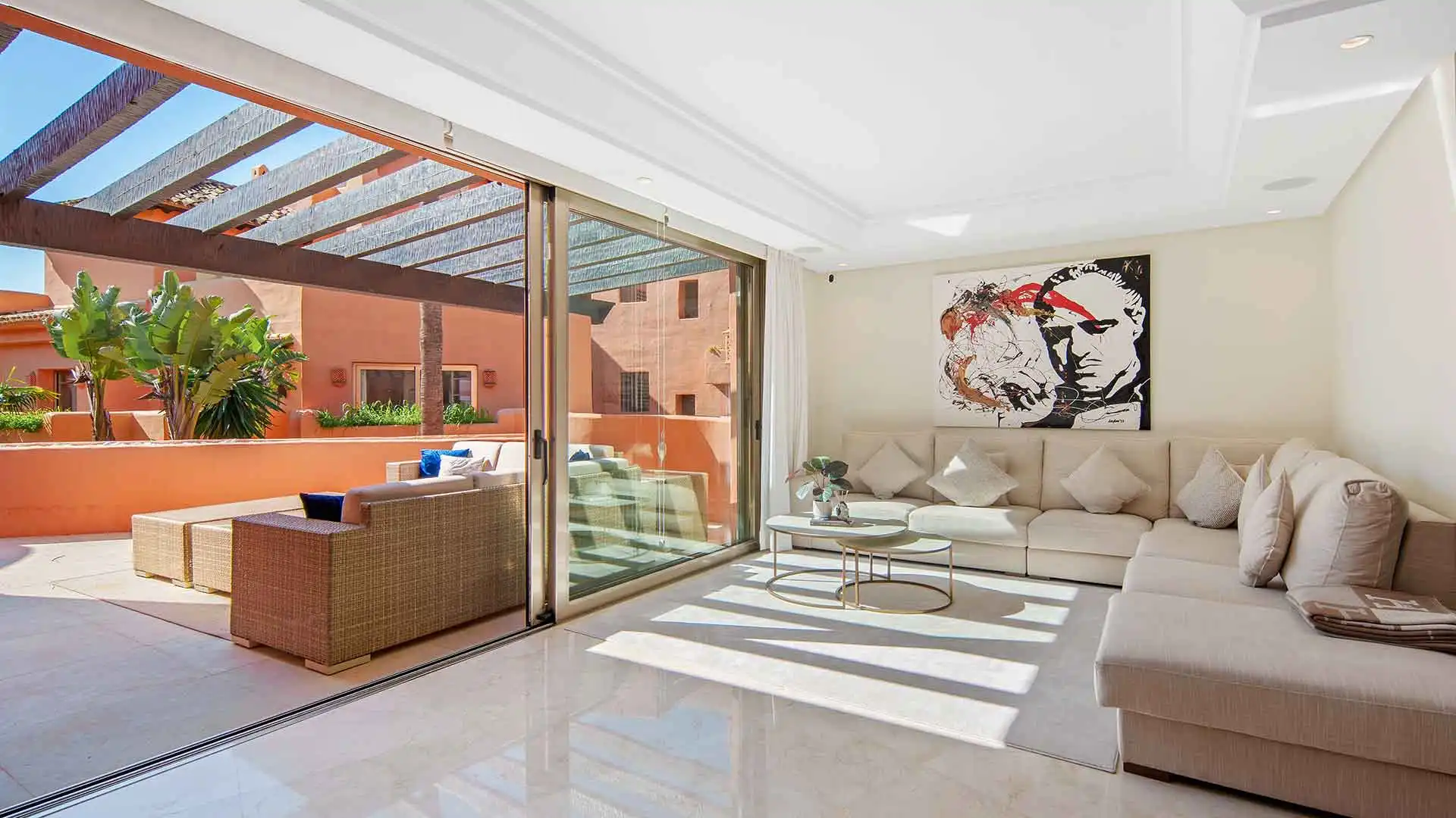 Terraza de Ático en venta en Marbella con Aire acondicionado, Terraza y Trastero