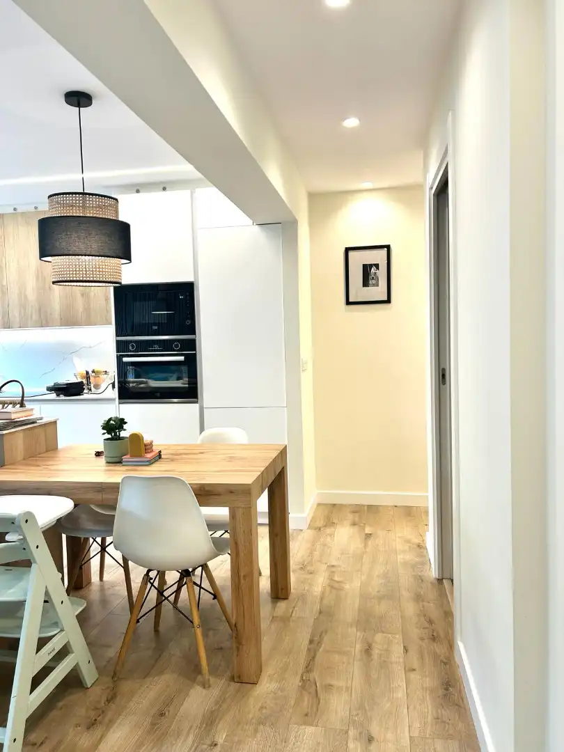 Cocina de Piso en venta en Santurtzi  con Calefacción, Parquet y Amueblado