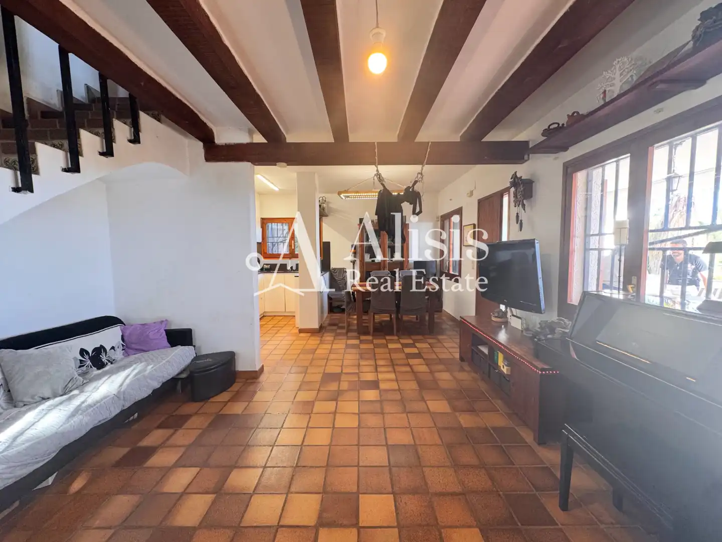 Sala de estar de Casa o chalet en venta en Cunit Residencial