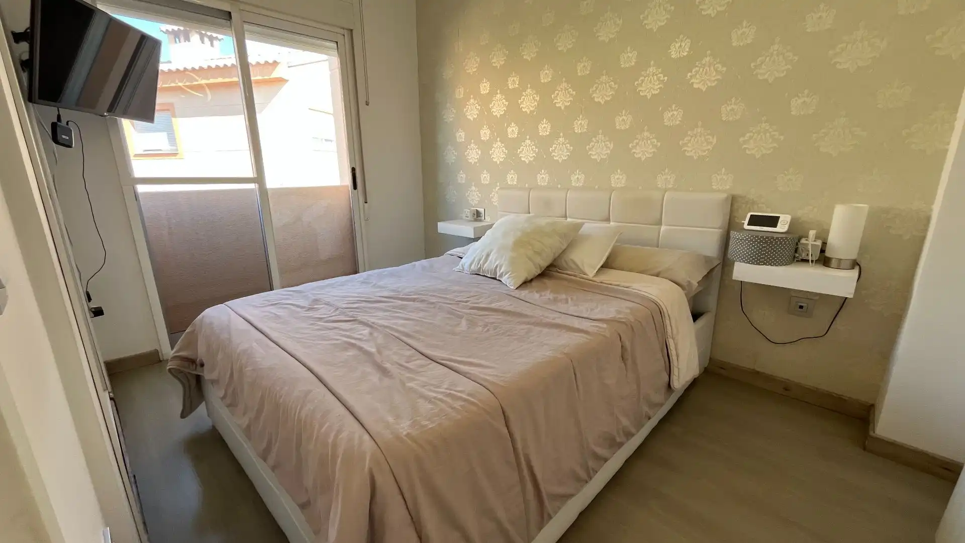 Bedroom of Houses for sale in Polop  with Air Conditioner, Heating and Private garden