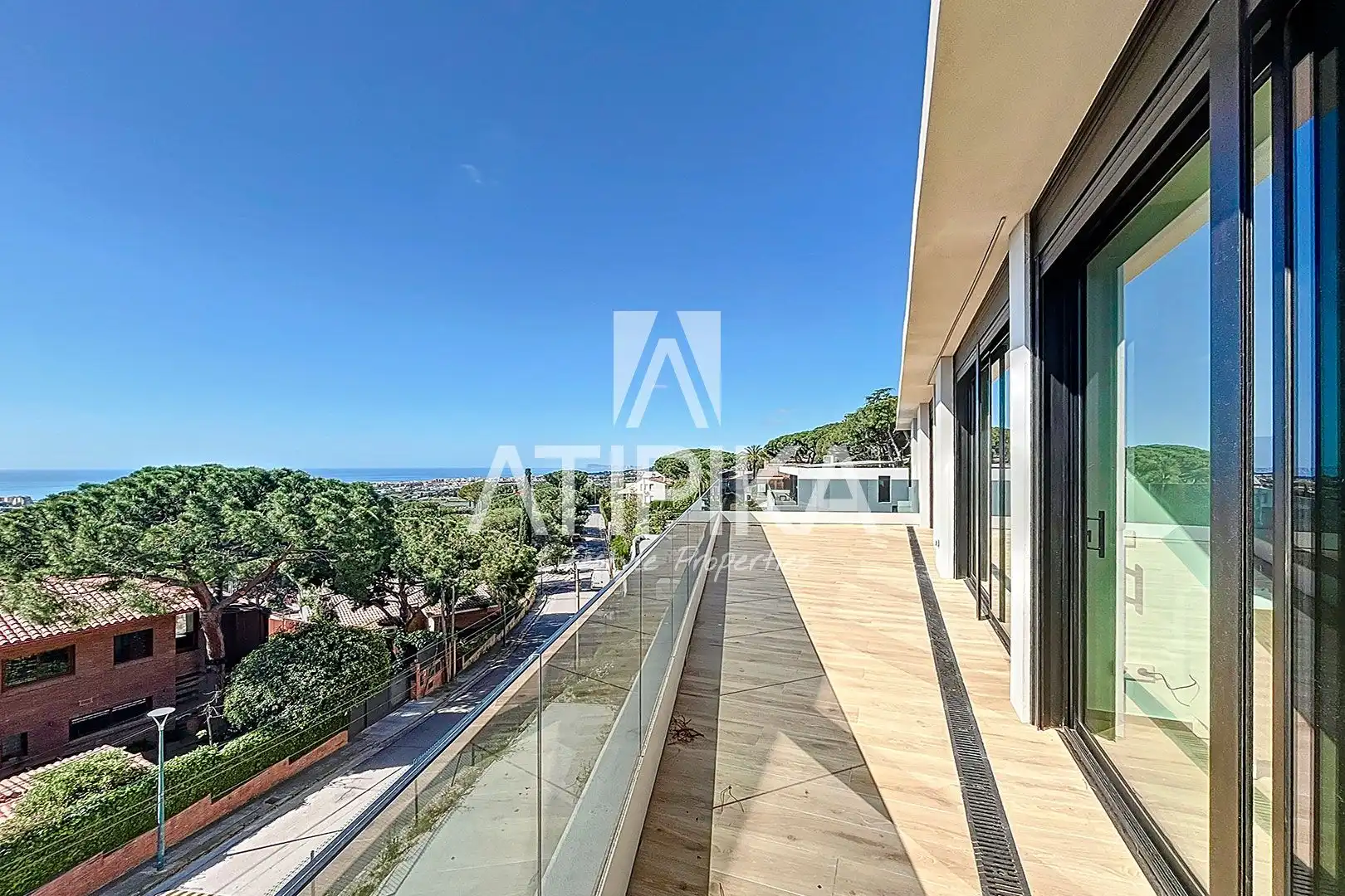 Vista exterior de Casa o xalet en venda en Cabrils amb Aire condicionat, Calefacció i Terrassa
