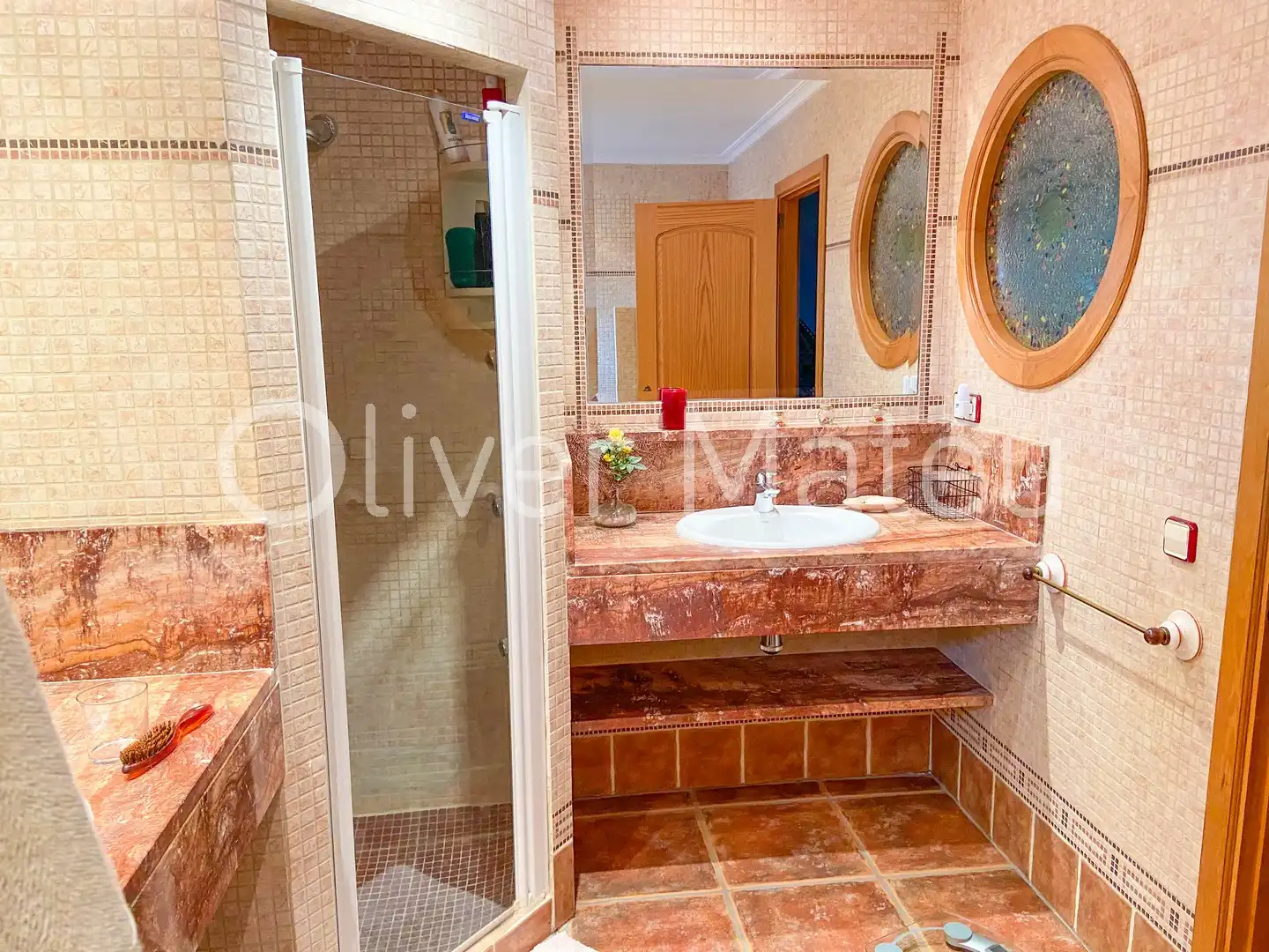 Badezimmer von Haus oder Chalet zum Verkauf in Campos mit Klimaanlage, Heizung und Privatgarten