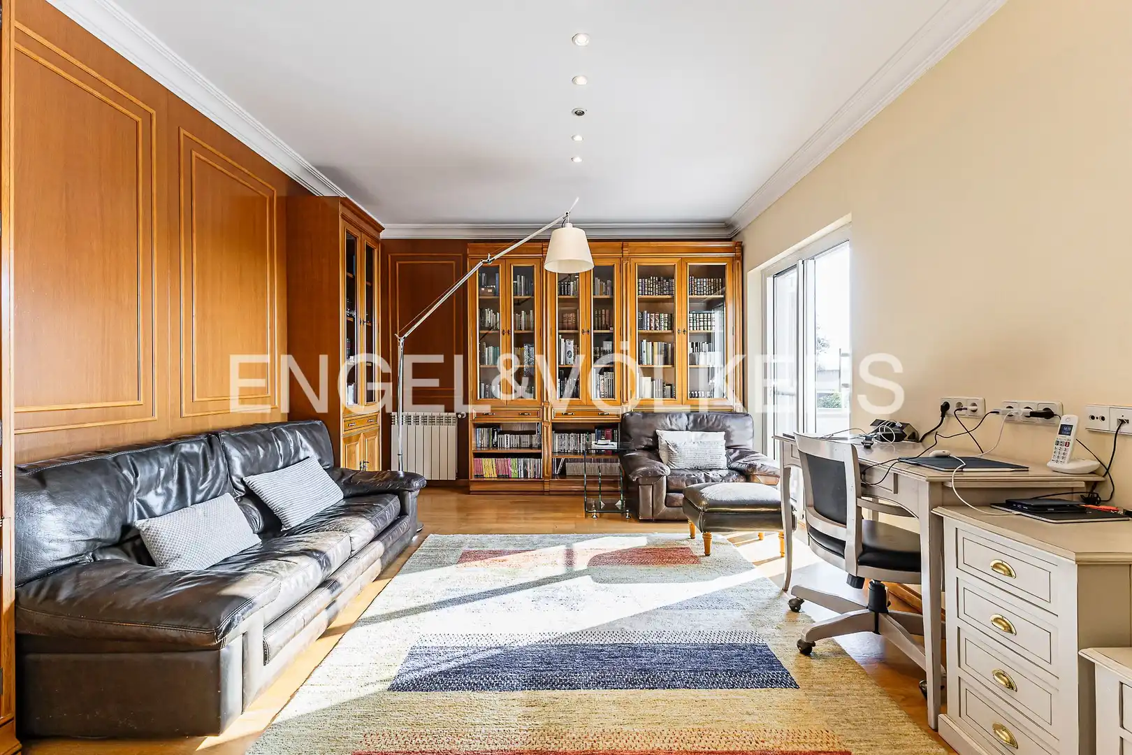 Living room of Houses for sale in Cerdanyola del Vallès  with Air Conditioner, Heating and Private garden