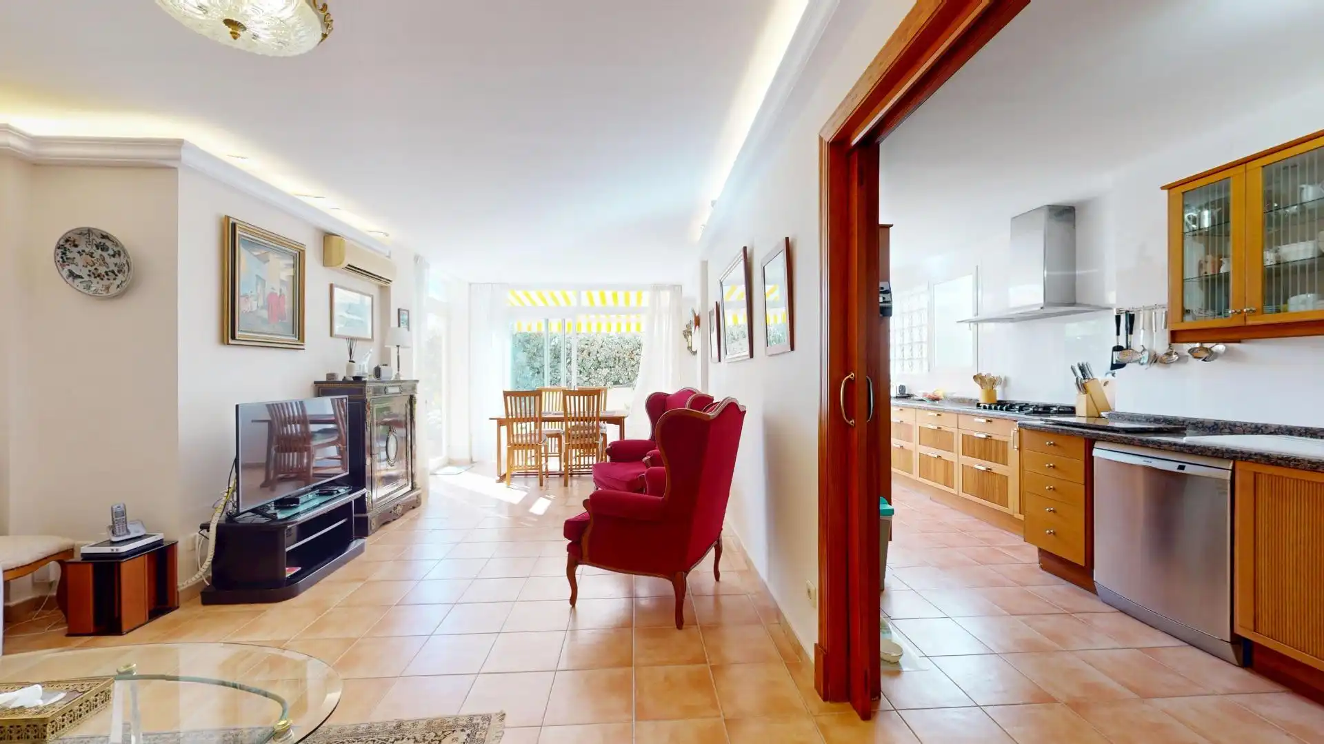 Sala d'estar de Planta baixa en venda en  Palma de Mallorca amb Aire condicionat, Terrassa i Traster
