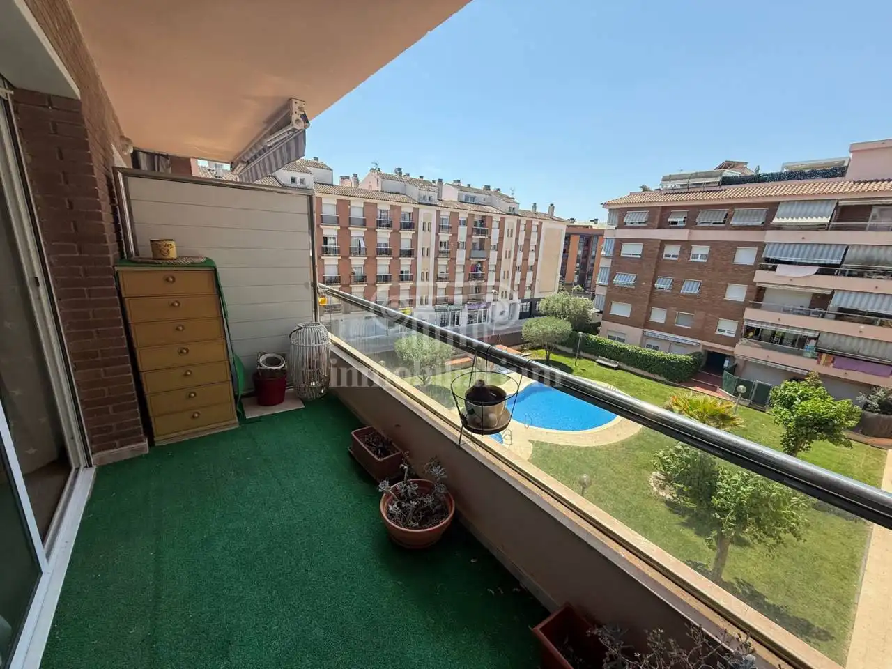 Außenansicht von Wohnung zum Verkauf in Lloret de Mar mit Heizung, Parkett und Terrasse