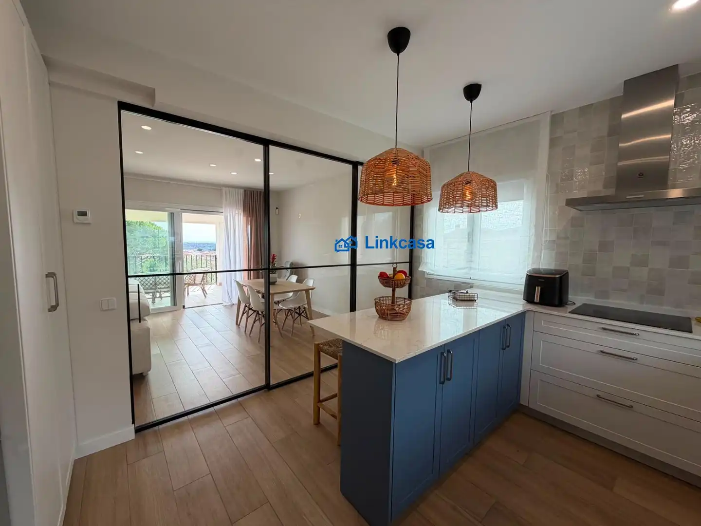 Cocina de Casa o chalet en venta en Navas del Rey con Calefacción, Jardín privado y Terraza