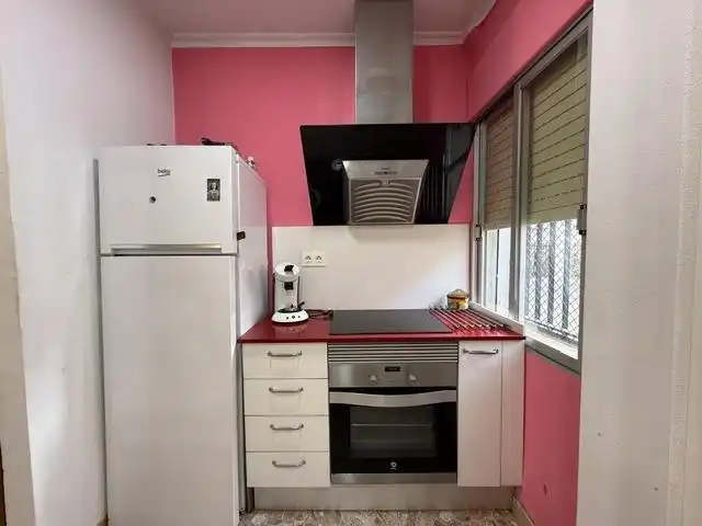 Cocina de Apartamento en venta en Murcia con Aire acondicionado, Calefacción y Jardín privado