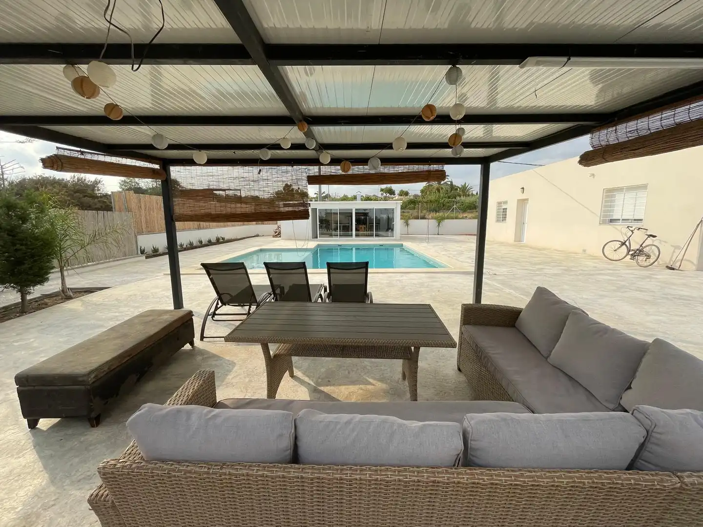 Terrace of Houses for rent in Elche / Elx  with Air Conditioner, Heating and Private garden