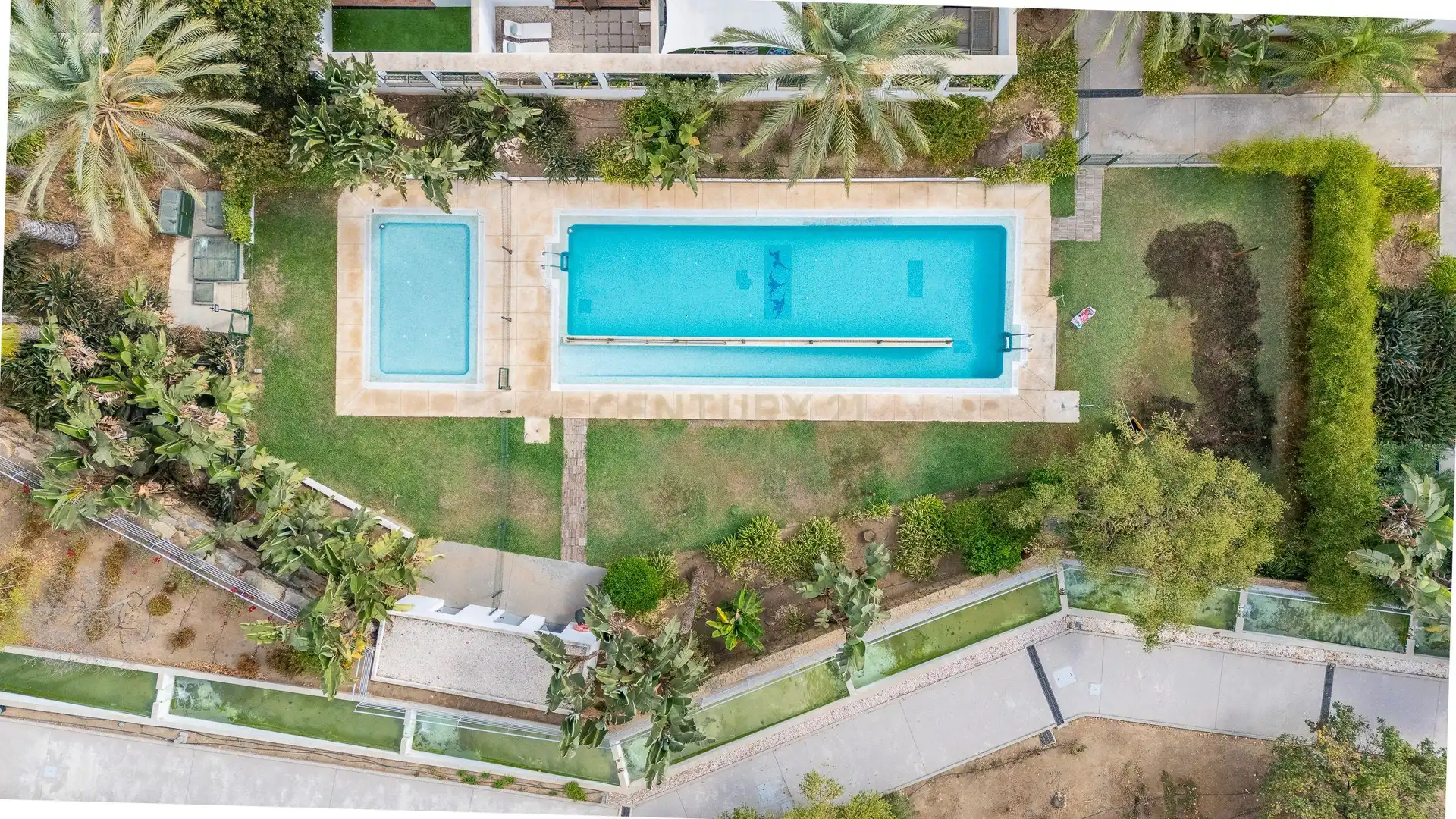 Swimming pool of Apartments for sale in Mijas  with Air Conditioner and Swimming Pool