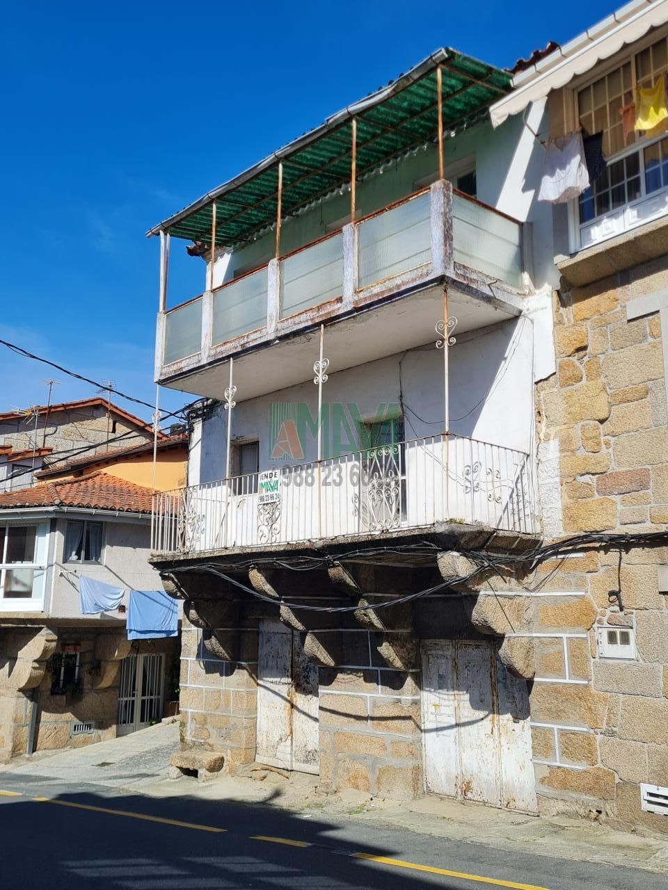 Vista exterior de Casa o chalet en venta en San Cibrao das Viñas con Terraza y Balcón