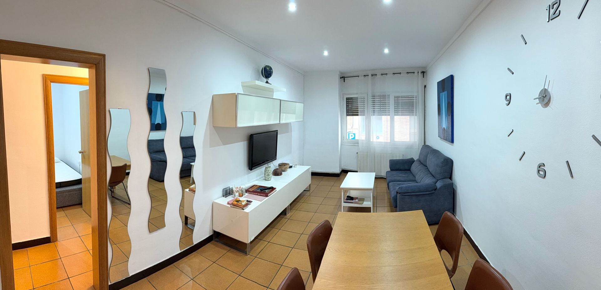 Living room of Flat to rent in  Barcelona Capital  with Heating, Furnished and Oven