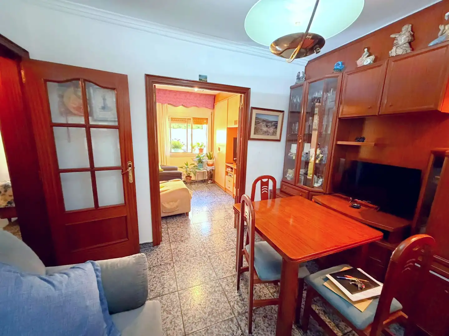 Living room of Flat for sale in El Prat de Llobregat  with Air Conditioner and Oven